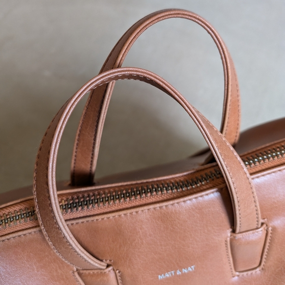 Matt and Nat bowler bag in Tan - Picture 7 of 10